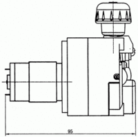 Размеры механизма SSJ16 (SSJ27)